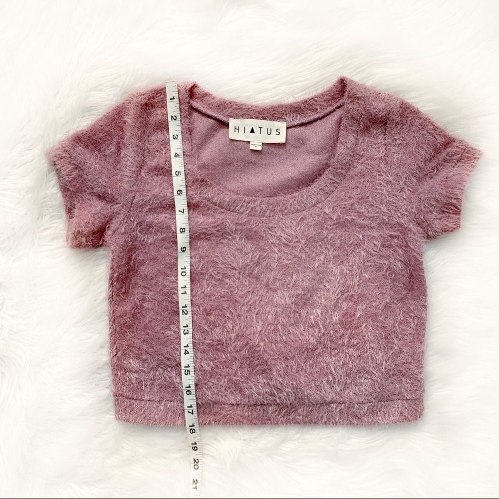 Eyelash Knit Crop Top!  - Picture 7 of 8
